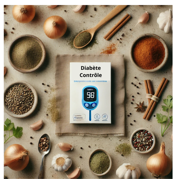 Diabète Contrôle - Équilibre Sucre: Mélange Naturel pour baisser le taux de sucre dans le sang