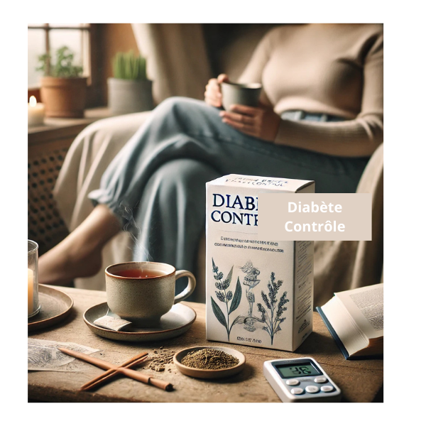 Diabète Contrôle - Équilibre Sucre: Mélange Naturel pour baisser le taux de sucre dans le sang