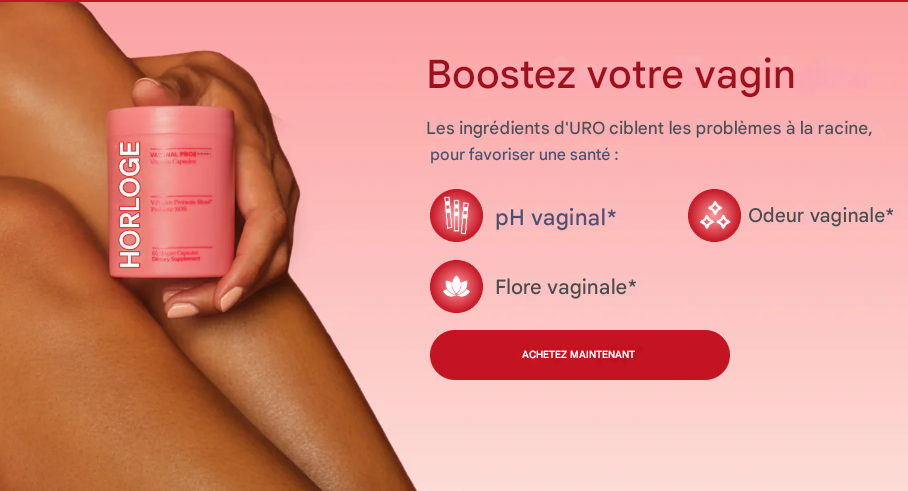Probiotiques Vaginal URO - Équilibre & Bien-être Féminin
